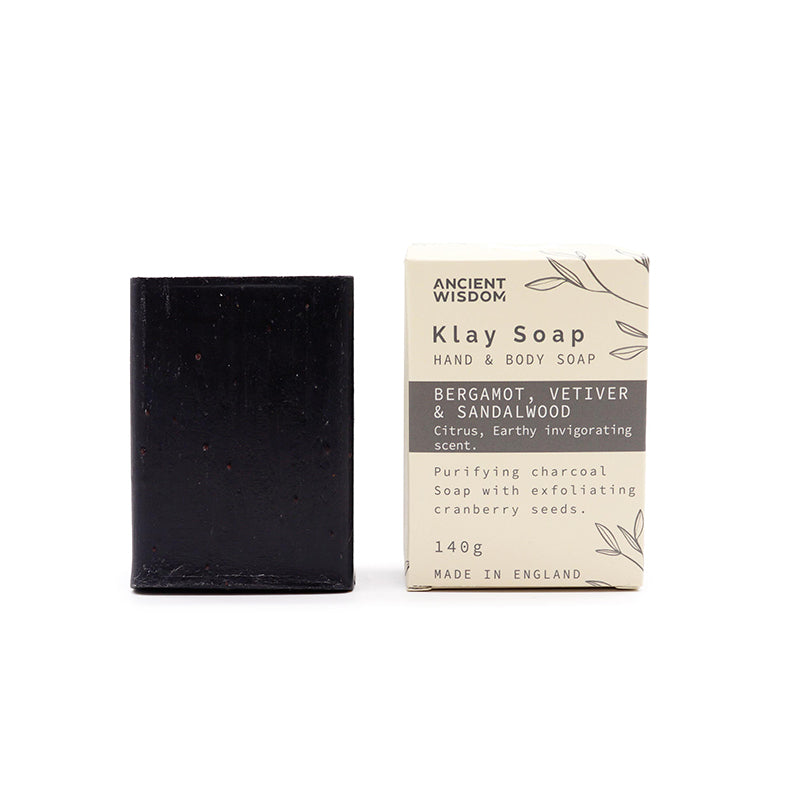 Fuller's Earth Clay Soap - Bergamot & Sandalwood