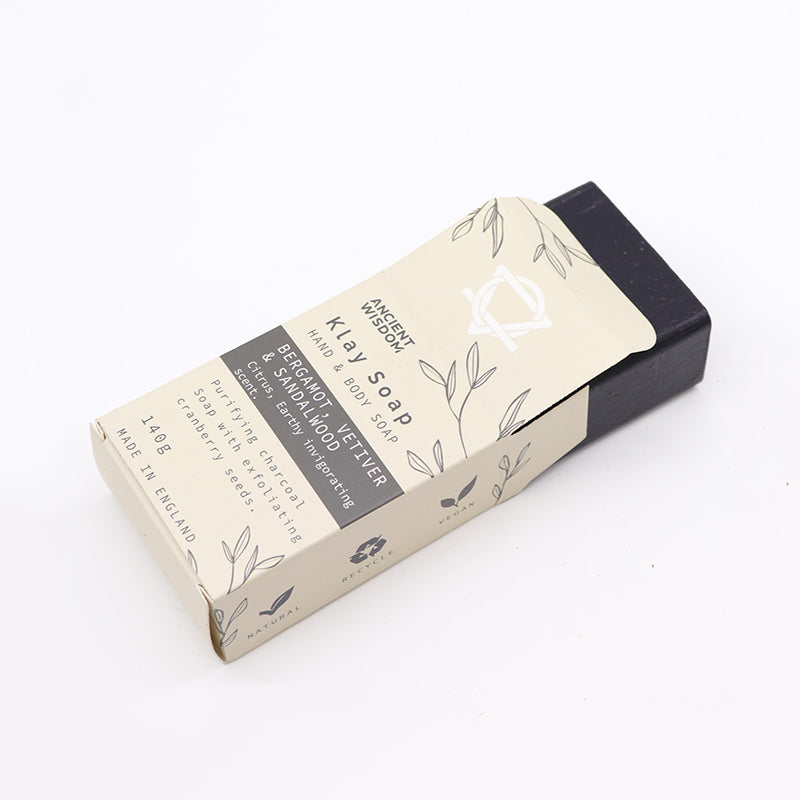 Fuller's Earth Clay Soap - Bergamot & Sandalwood