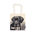Cotton Dog's Life Natural Tote Bag