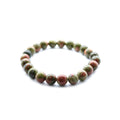 Green Jasper Gemstone Bracelet