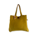 Jute & Cotton Reversible Big Bag - Pistachio