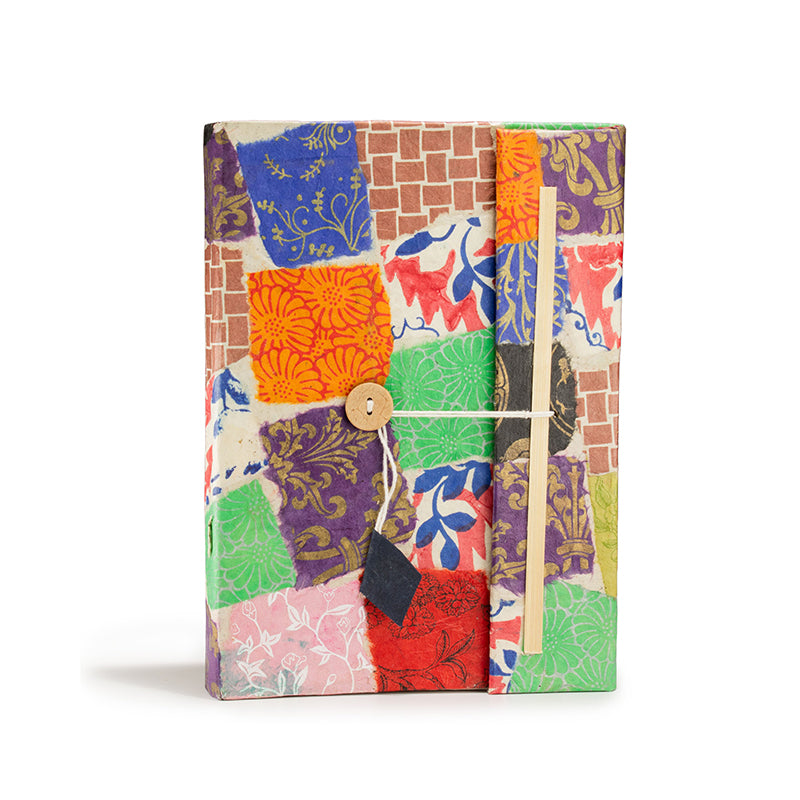 Lokta Patchwork Notebook