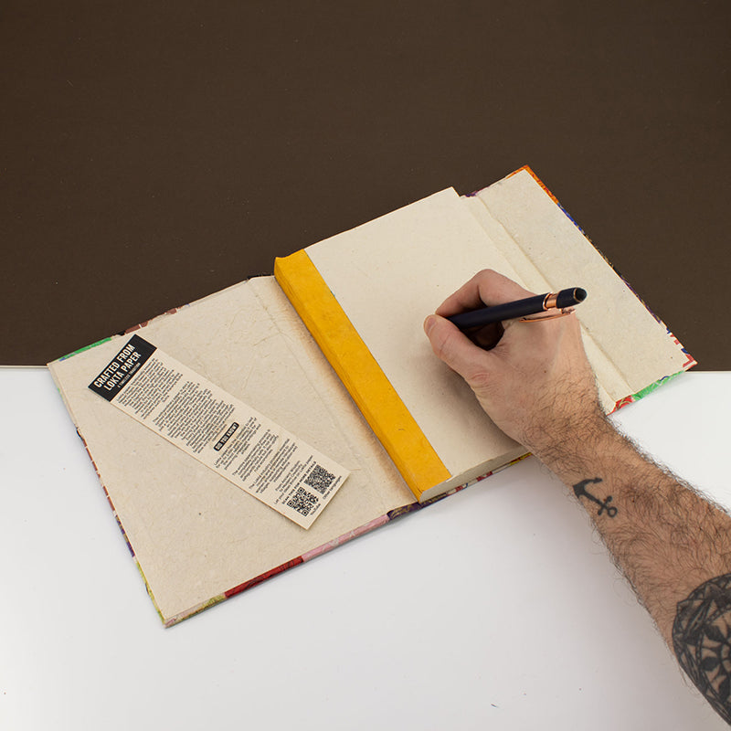 Lokta Patchwork Notebook