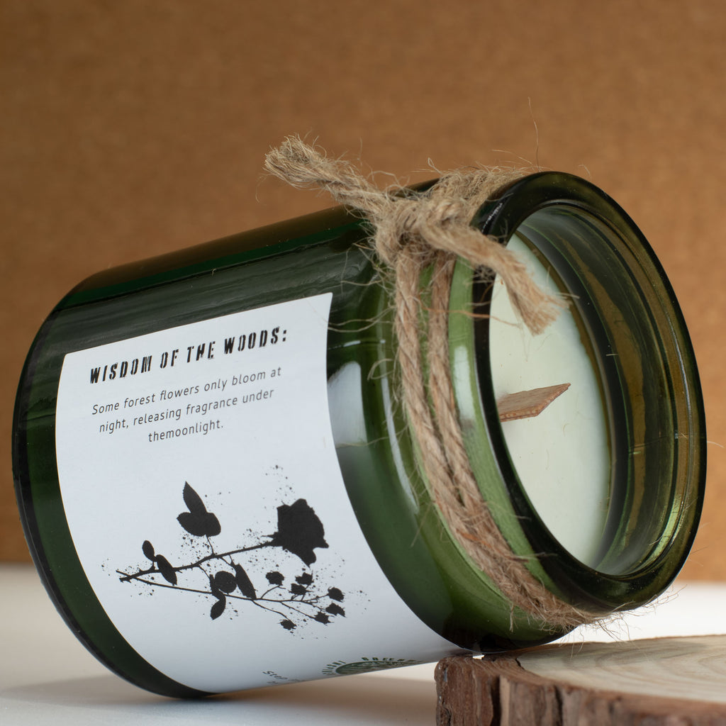 Ash & Wood Smoke Woodwick Soy Candle