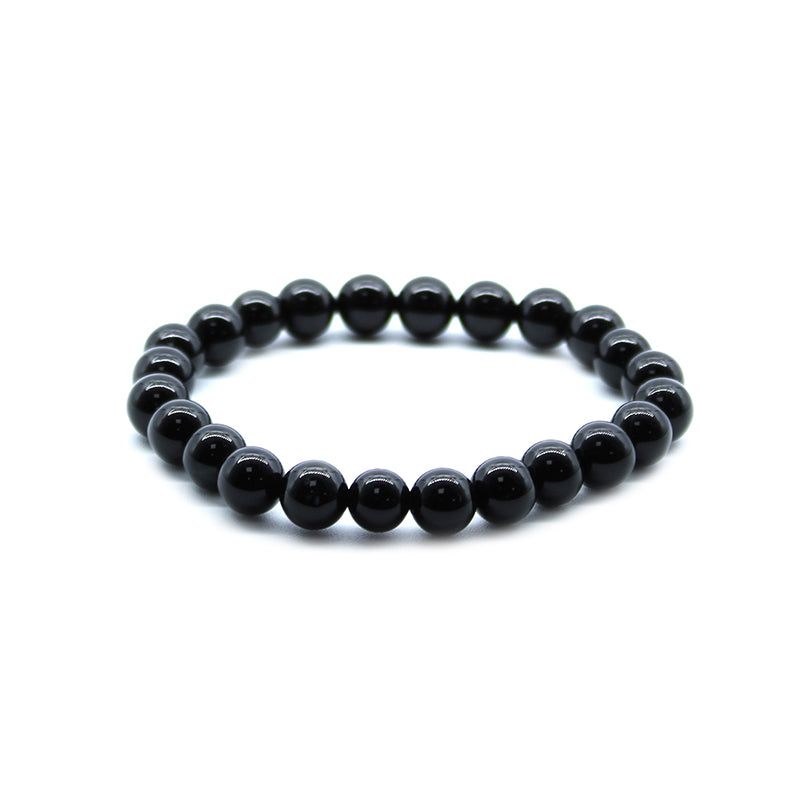 Black Agate Gemstone Bracelet