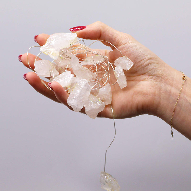 Rock Quartz Enchantment Gemstone Lights