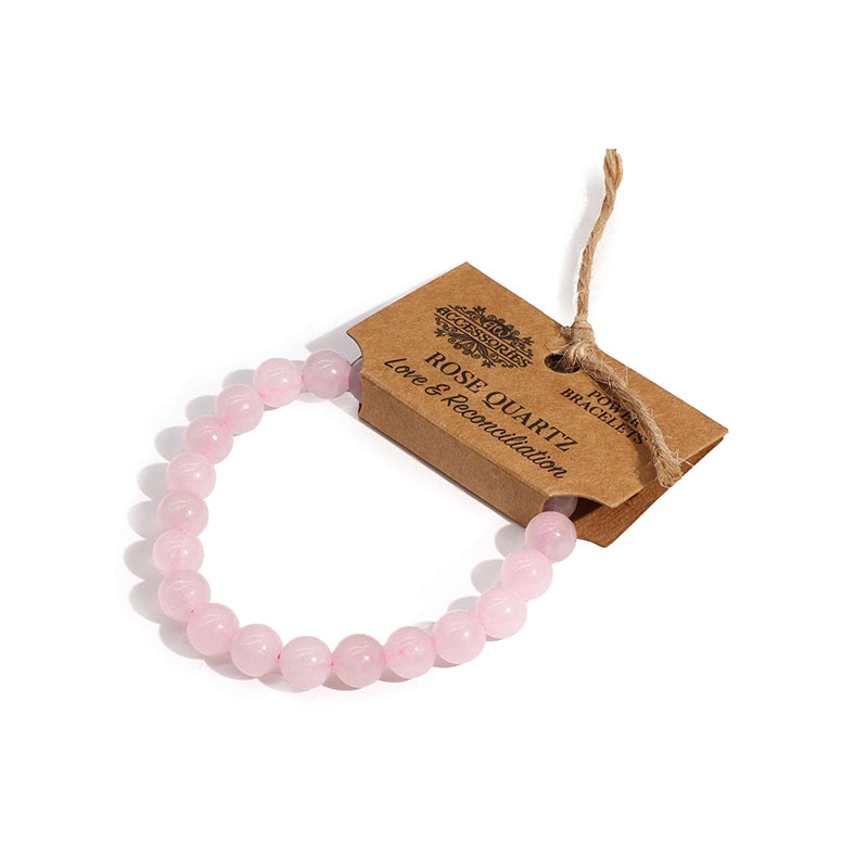 Rose Quartz Gemstone Bracelet