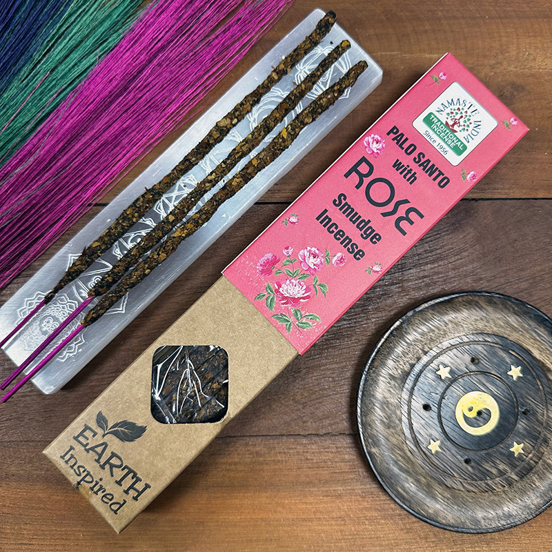 Palo Santo & Rose Smudge Sticks