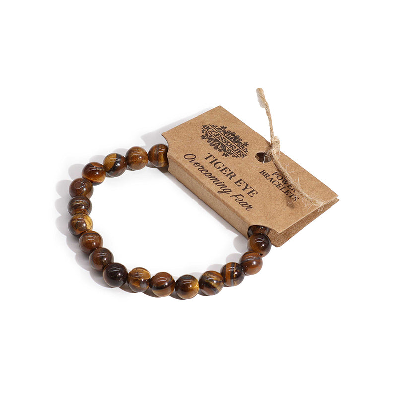 Tigers Eye Gemstone Power Bracelet