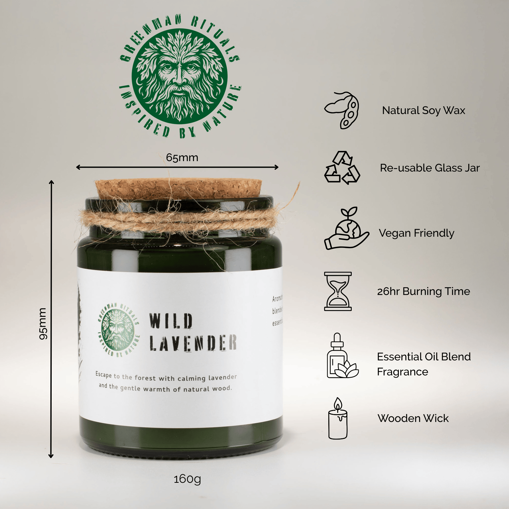 Ash & Wood Smoke Woodwick Soy Candle
