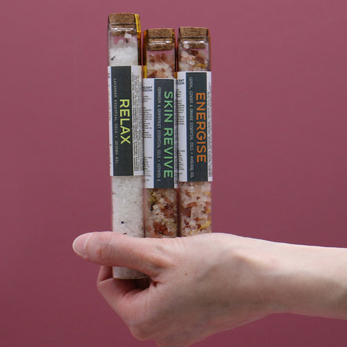 Bath Salt Gift Set - 7 Vials